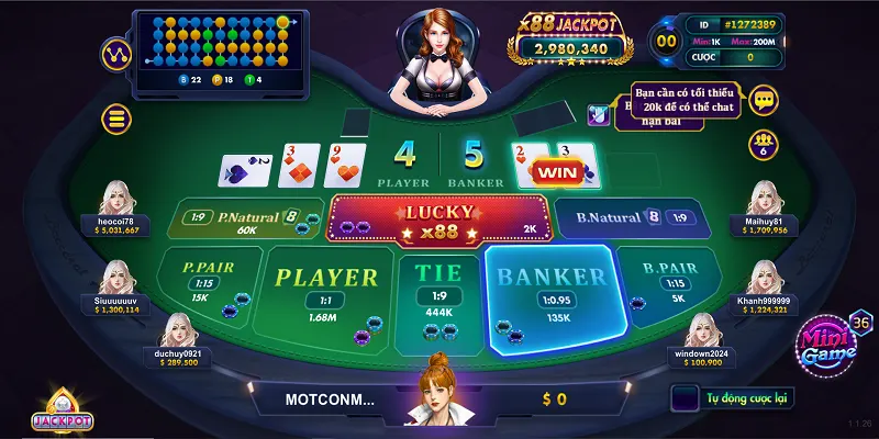 Sảnh cược casino đổi thưởng trực tuyến
