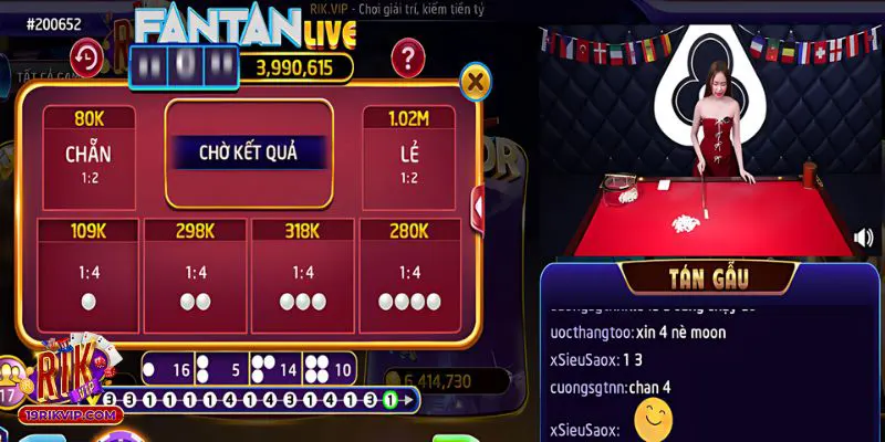 Fantan Live Rikvip